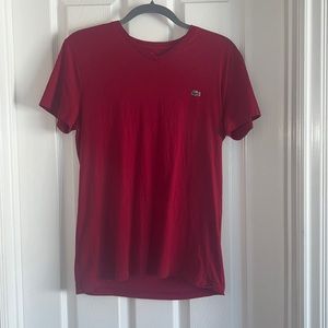 Bundle of 4 Men’s Lacoste v-neck tshirts